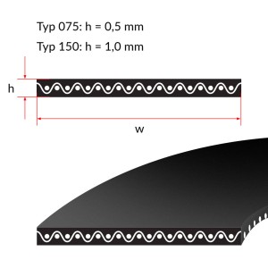 Pas HF 150/2430-45mm