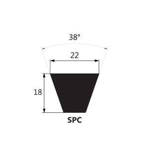 Pas zespolony SPC-3150/4 R Lw Mitsuboshi