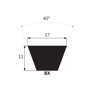 Pas kinowy AVX 17x1080 CT