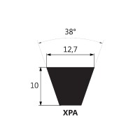 Pas klinowy XPA 1107 Lw LINEA-X