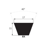 Pas klinowy BX 1056 Lp (BX40) Strongbelt